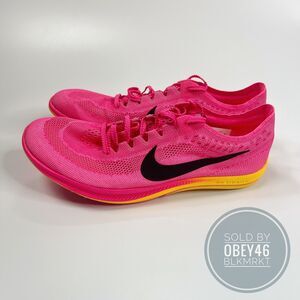 Nike ZoomX Dragonfly Hyper Pink Orange Track Field Spikes Mens 11.5